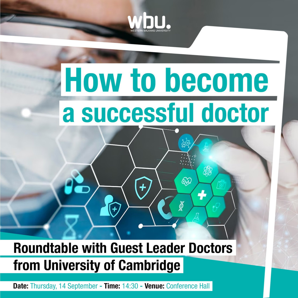 WBU is hosting a roundtable discussion titled “How to Becoma a Successful Doctor"
