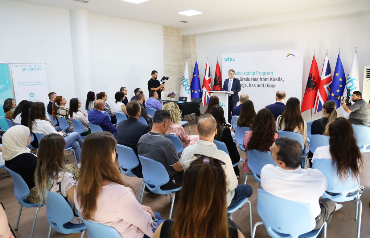 WBU ofron bursa studimi për maturantët që vijnë nga qytetet Kukës, Has, Tropojë dhe Peshkopi