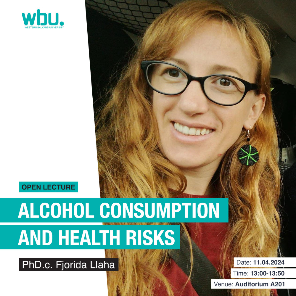 "Alcohol consumption and health risks", by Fjorida Llaha