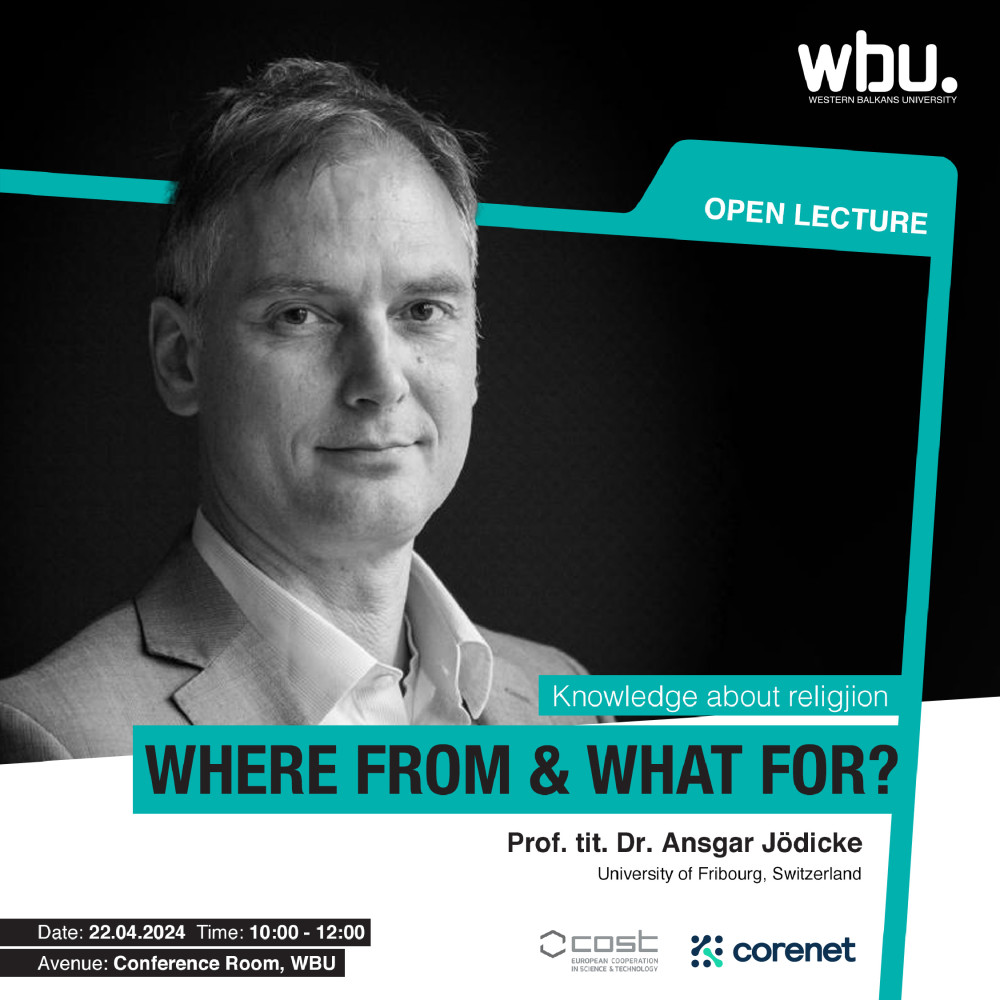 Open Lecture: Knowledge about religion—where from and what for?
