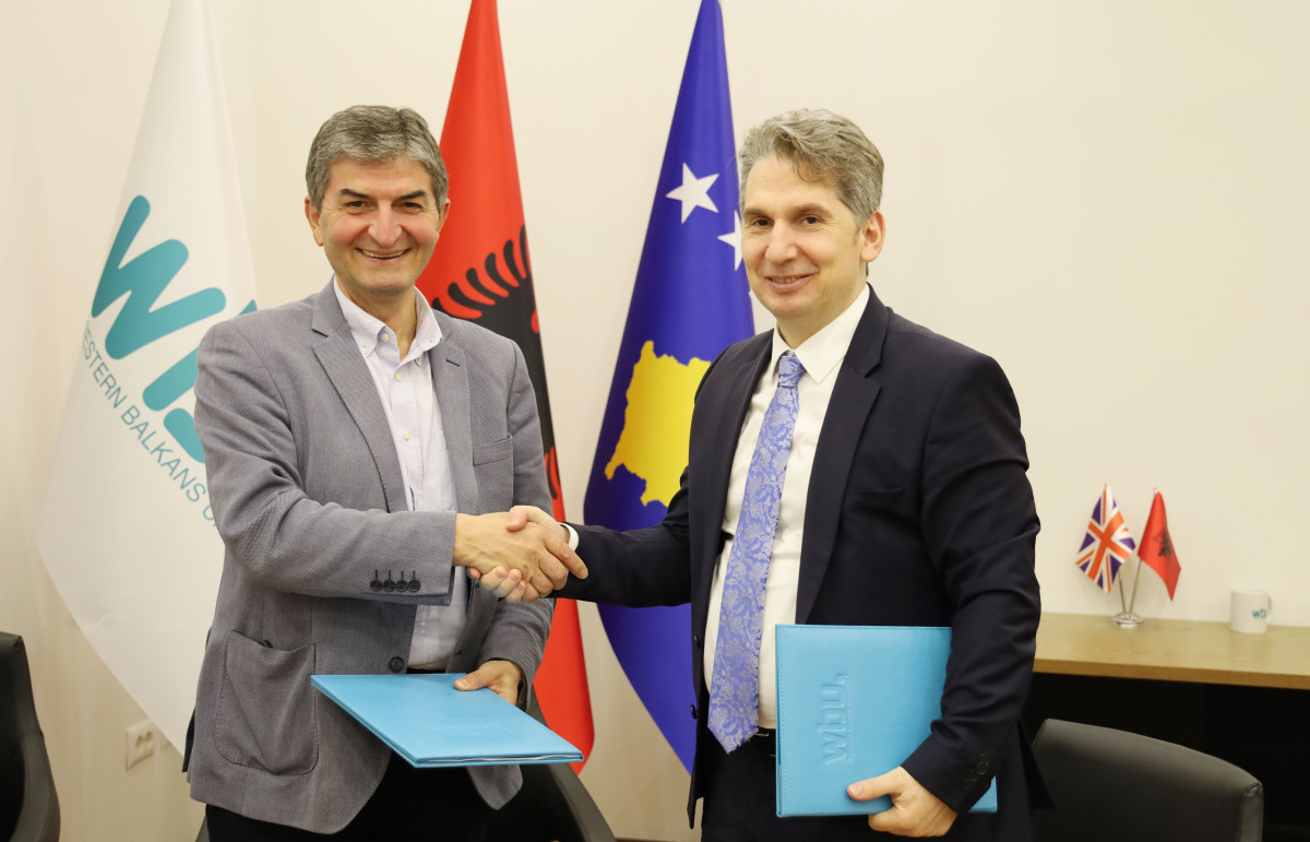 WBU sign a cooperation agreement with the "Forensic Center Albania"