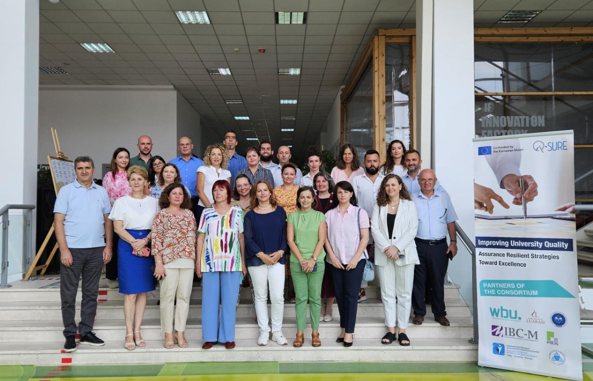 1st academic staff and student training in the framework of the QA-SURE project