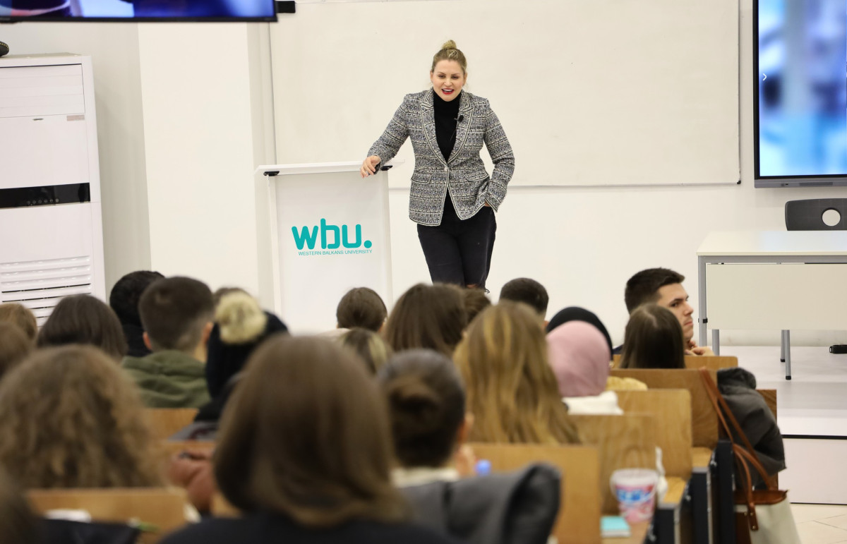 Living as an Athlete: Klodiana Shala's Inspiring Lecture at WBU