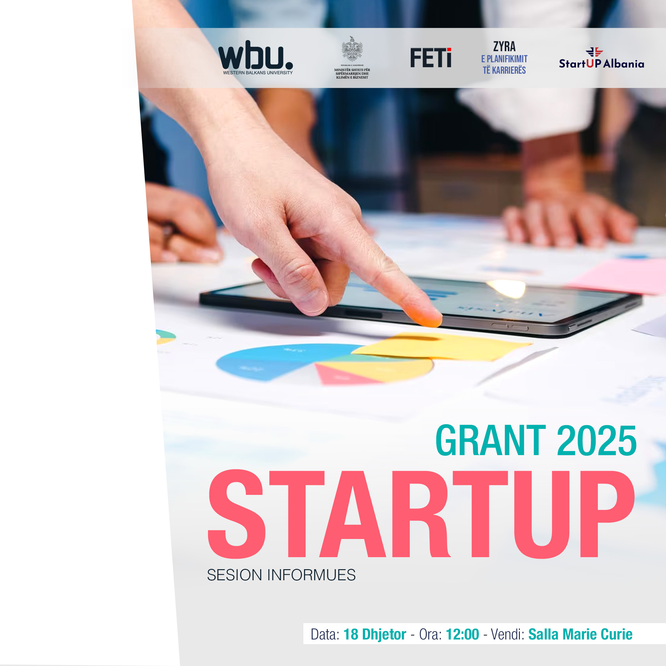 Posteri i eventit: Do you have an innovative idea? This is your moment to turn it into reality!