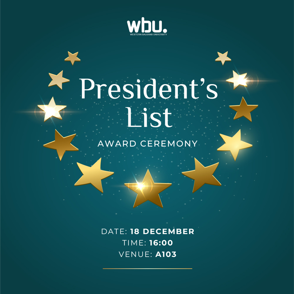 President's List Awards Ceremony