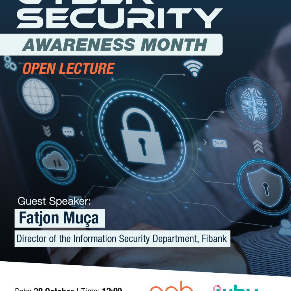 Cyber Security Awareness Month – Open lecture at WBU