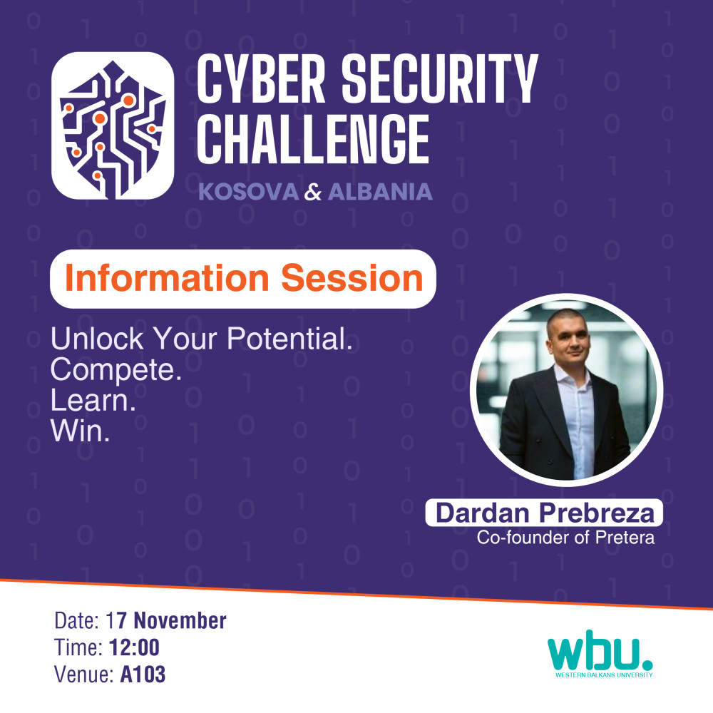 Info Session: Cyber Security Challenge Kosovo & Albania 2026