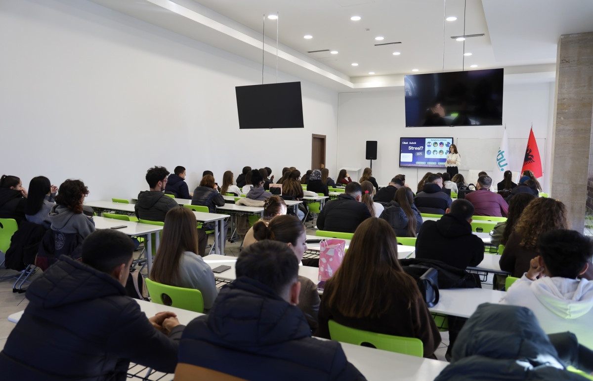 Mind Over Stress: WBU Students Master Mental Health with Psychologist Nevila Toska