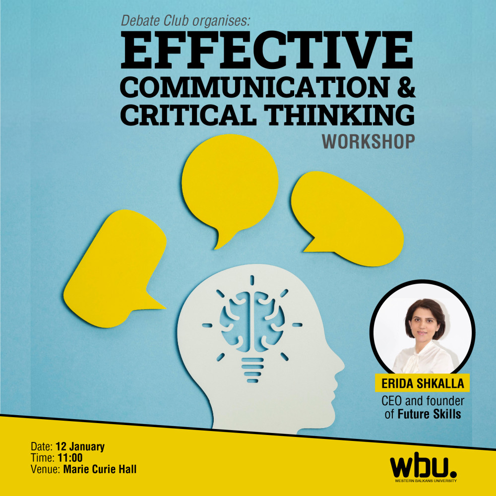 Workshop on Communication and Critical Thinking at WBU