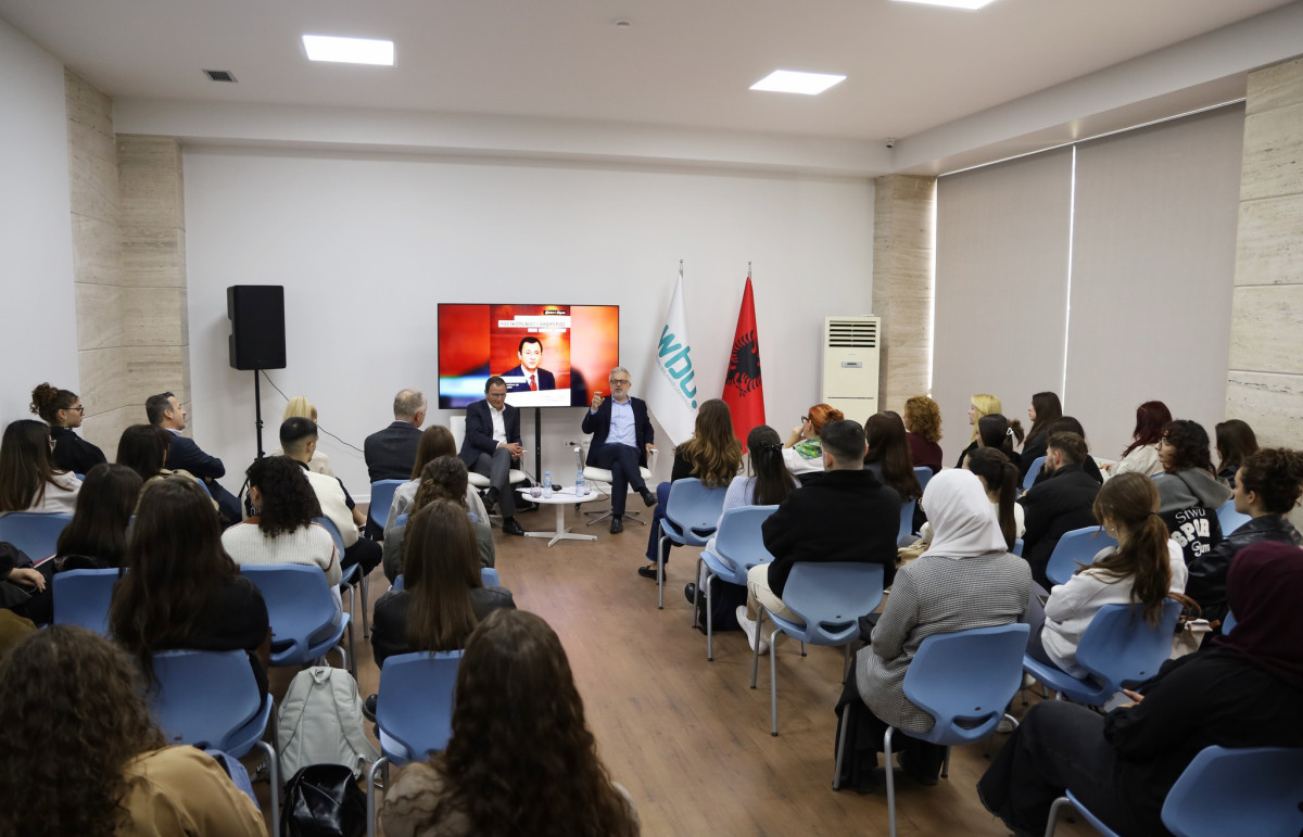 Open Lecture at WBU Explores Albania’s Post-Communist Transformation