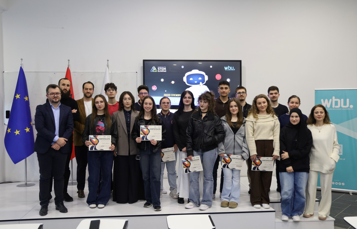 Western Balkans University Awards Winners of the STEM Olympiad 2026