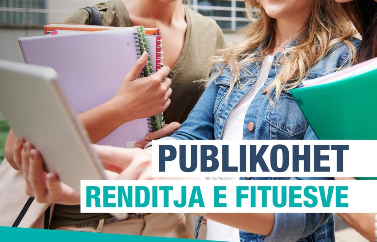 WBU publikon listën e renditjes së aplikantëve 