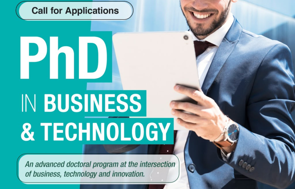 Call for Applications: PhD in Business and Technol